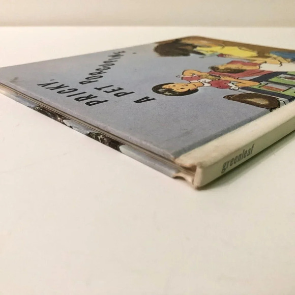 Vtg 1970 Pricky A Pet Porcupine Book Elizabeth Greenleaf Oddo - Picture 7 of 16